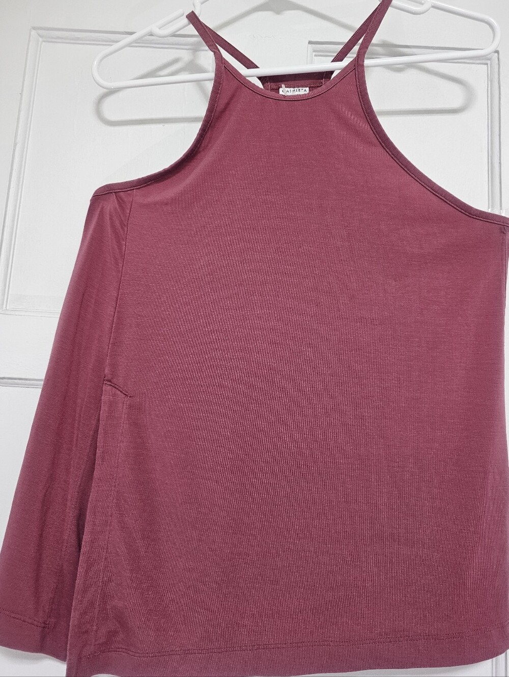 Madewell Raspberry Pink Halter Tank